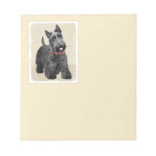 Bloc-note Peinture écossaise Terrier - Cute Original Chien A