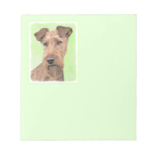 Bloc-note Peinture Irlandaise Terrier - Cute Original Chien 