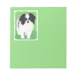 Bloc-note Peinture japonaise de chiot - Art original de chie