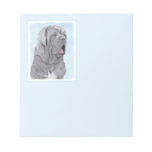 Bloc-note Peinture Mastiff Neopolitan - Art Chien original