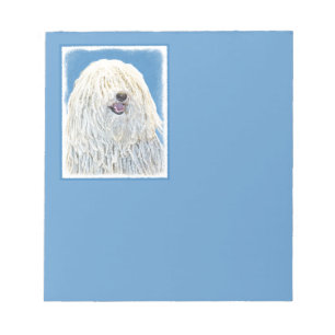 Bloc-note Peinture Puli - Cute Original Chien Art