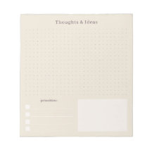 Pensées et idées minimales et simples Beige