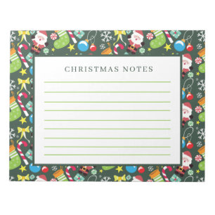 Bloc-note Père Noël
