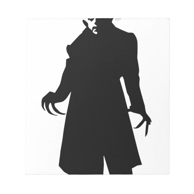 Bloc-note père Noël nosferatu (Devant)