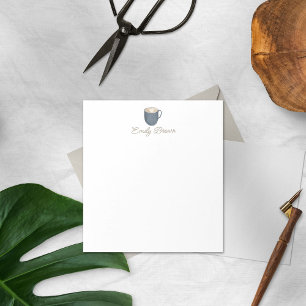 Bloc-note Personalized Cute coffee Mug Notepad