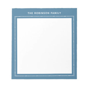 Bloc-note Personalized Family Stationery Custom Notepad