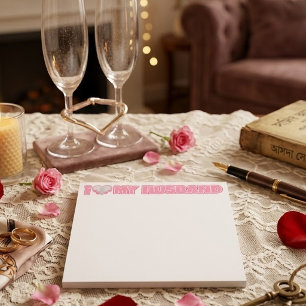 Bloc-note Personnalisé J'aime mon mari – Ajouter une photo e