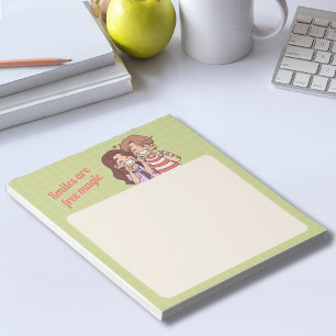 Bloc-note Personnaliser les sourires sont la magie libre