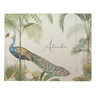 Bloc-note Personnaliser Peacock avec papillons