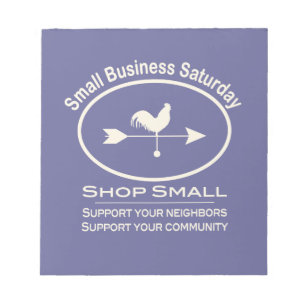 Bloc-note Petite entreprise Samedi Ivory Weathervane