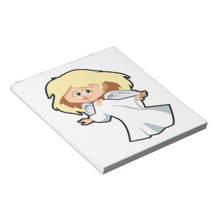 BLOC-NOTE PETITE FILLE ANGEL