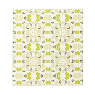 Bloc-note Petites Roses Jaunes
