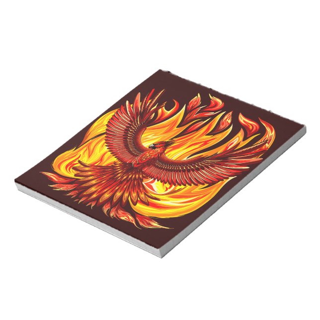 Bloc-note Phoenix mythologique immortelle Créature (Tourné)