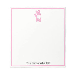 Bloc-note Pieds de Ballerine sur Pointe DIY Couleur #2 Silho