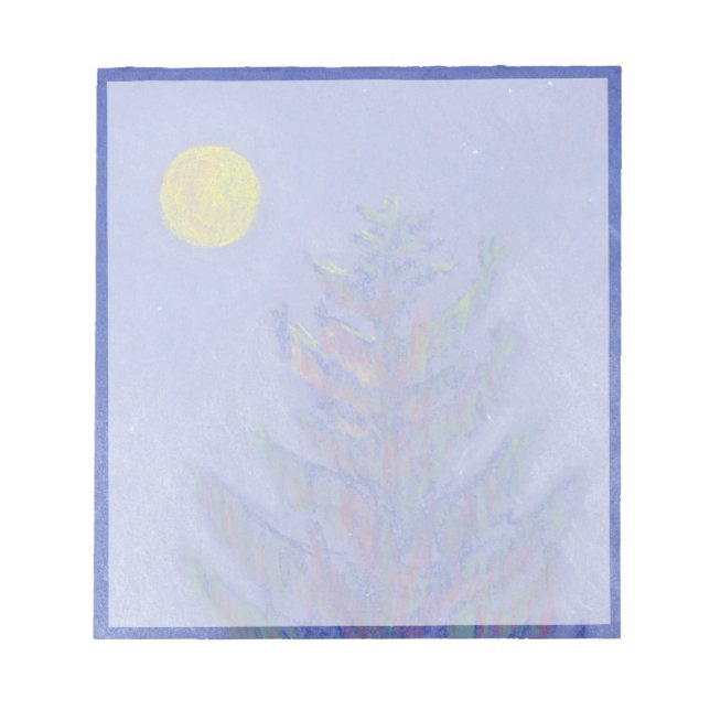 Bloc-note Pin Pleine lune (Devant)