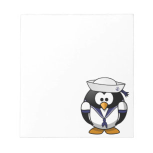 Bloc-note Pingouin marin