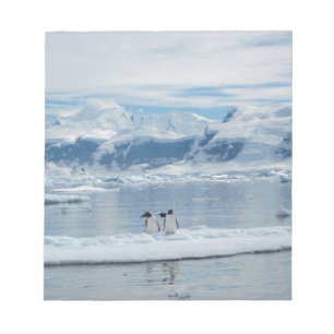 Bloc-note Pingouins sur un iceberg