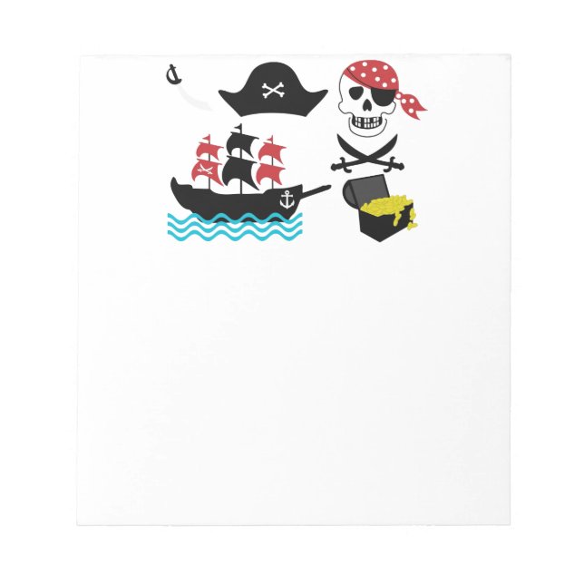 Bloc-note Pirates (Devant)