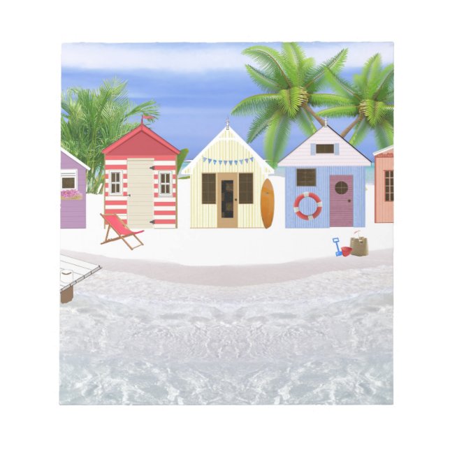 BLOC-NOTE PLAGE CABANAS (Devant)