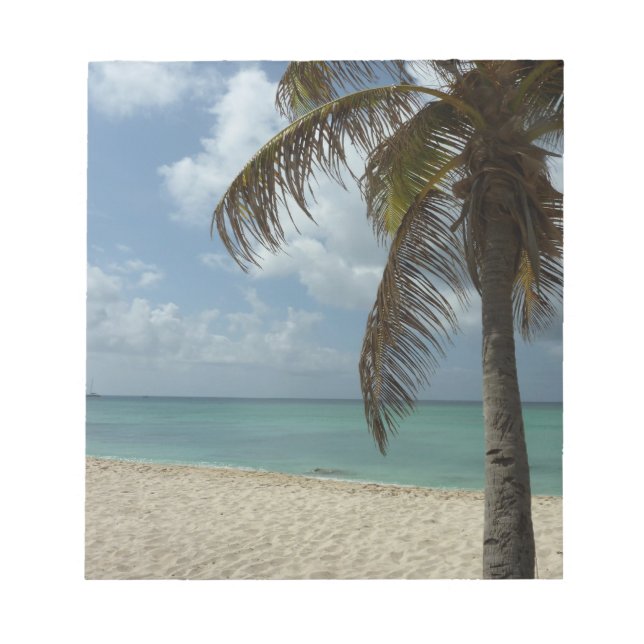 Bloc-note Plage d'Aruba I Belle Scène Nature (Devant)