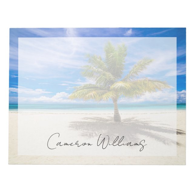 Bloc-note Plages tropicales | Bora Bora, Polynésie française (Devant)