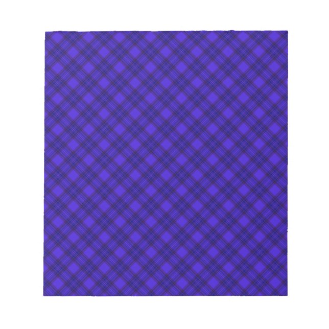 Bloc-note Plaid rétro (Devant)