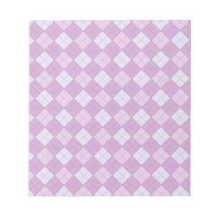 Bloc-note Plaid violet