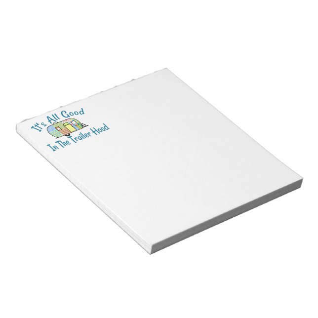 Bloc-note Plaquettes de notes de camionnette de remorque (Incliné)