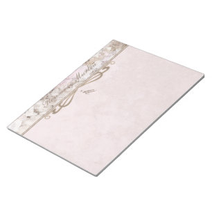Bloc-note Plutôt rose Granit personnalisé