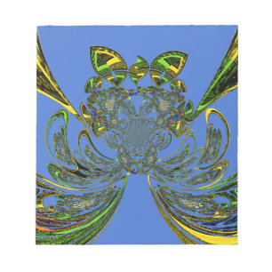 Bloc-note Poisson de plumes