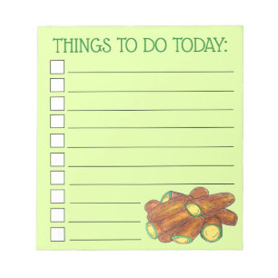 Bloc-note Poivron de Jalapeño frit vert Jalapeno chaud poivr