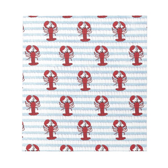 Bloc-note pommeau de homard (Devant)