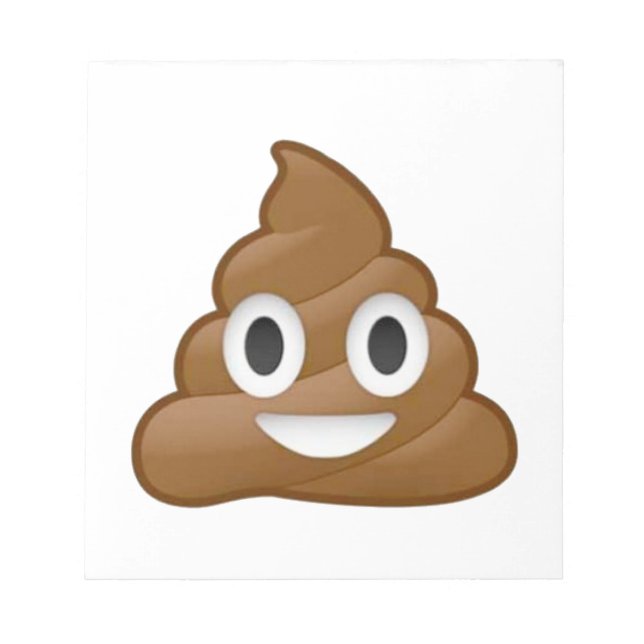 Bloc-note Poop émoji (Devant)