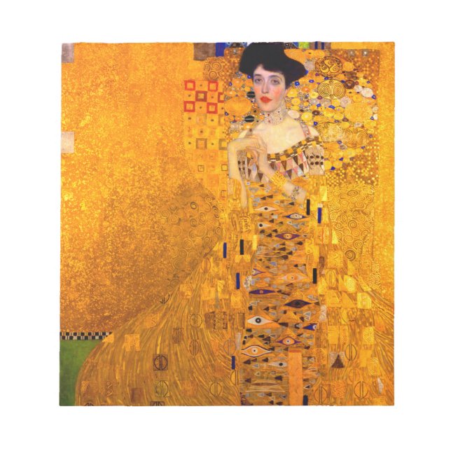 Bloc-note Portrait d'Adèle Bloch-Bauer par Gustav Klimt (Devant)