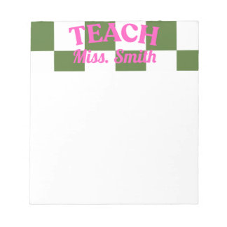 Bloc-note Post-it personnalisable pour enseignant