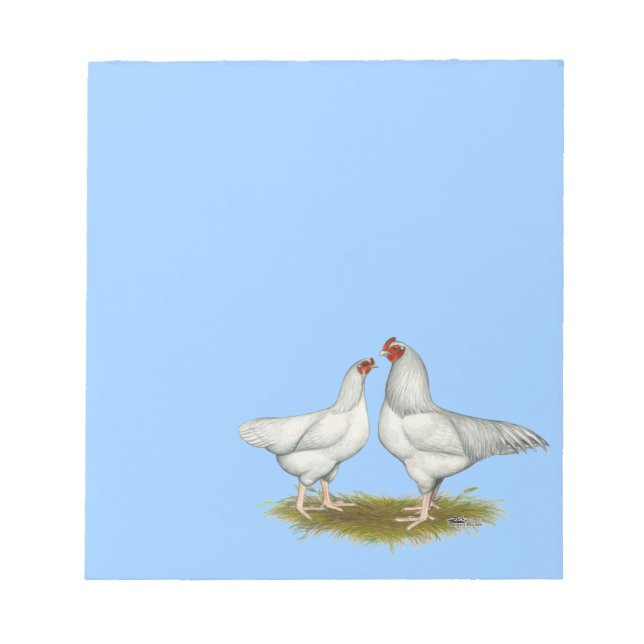 Bloc-note Poulets Ixworth (Devant)