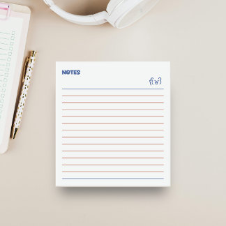 Bloc-note Prise de notes ourson minimaliste mignon