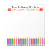 Professeur personnalisé Rainbow Pencil