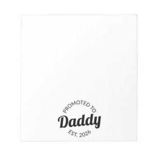 Bloc-note Promu À Daddy Est. 2026 I