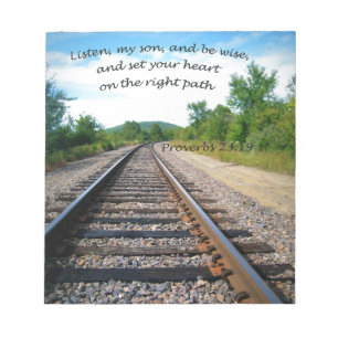 Bloc-note Proverbes 23:19