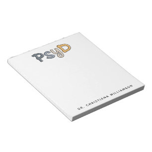 Bloc-note Psychologue PsyD sur mesure