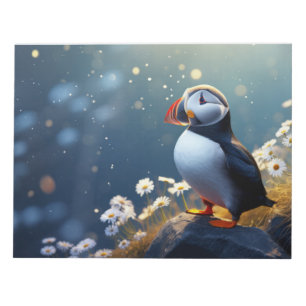 Bloc-note Puffin Oiseau sauvage Animal paisible