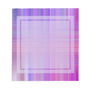 Bloc-note Purple Bokeh Plaid