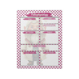 Bloc-note Purple Dr Gnome Nursing - Pathophysiologie Temp