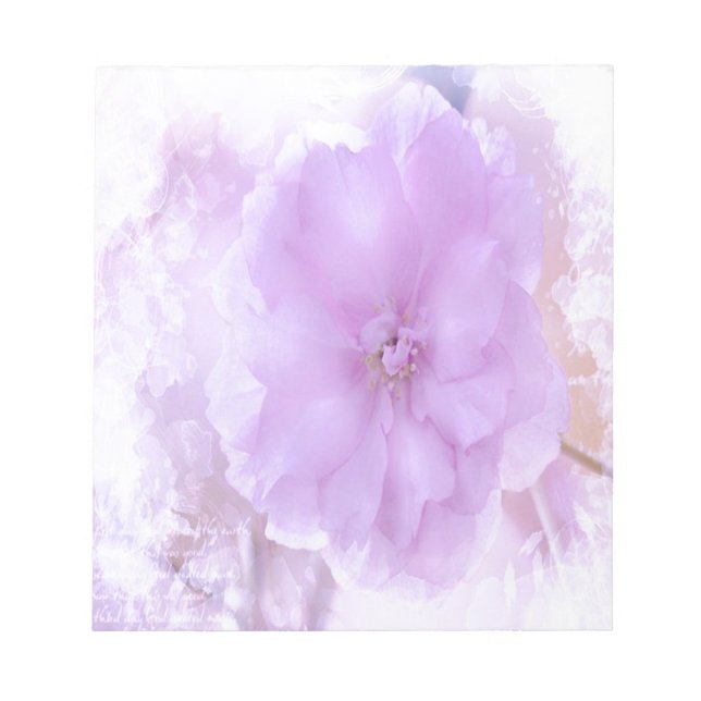 Bloc-note Purple Pansy (Devant)
