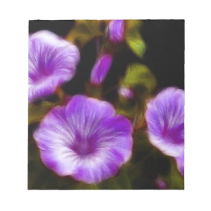 Bloc-note Purple Petunias