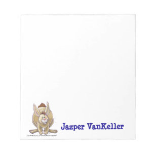 Bloc-note Rabbit Animal Parade Personalized Note Pad