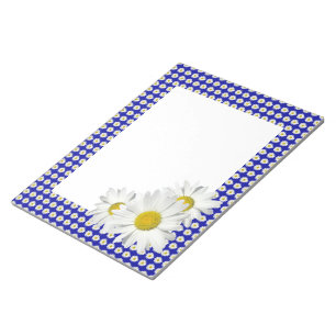 Bloc-note Rafraîchir les marguerites blanches