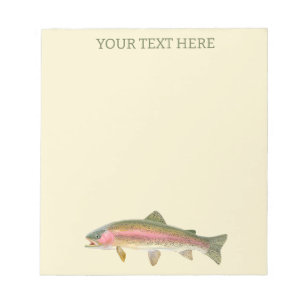 Bloc-note Rainbow Trout Fly