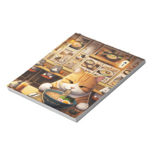 Bloc-note Ramen pour manger des chats v1